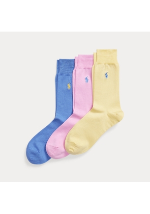 Cotton-Blend Trouser Sock 3-Pack