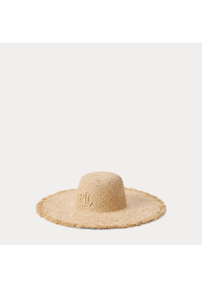 Logo Raffia Sun Hat