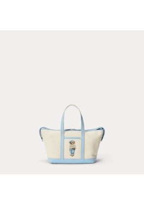 Polo Bear Canvas Medium Shopper Tote