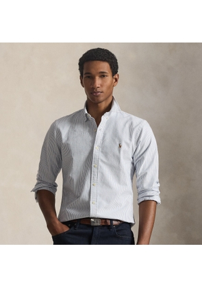 Slim Fit Striped Oxford Shirt