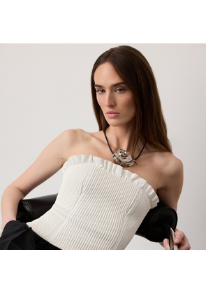 Fisher Lambskin Bustier