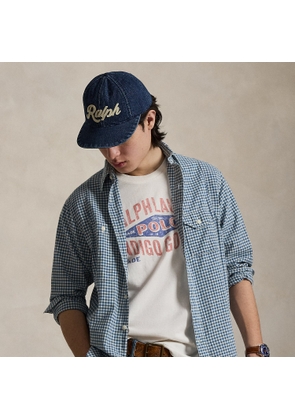 Classic Fit Indigo Gingham Workshirt