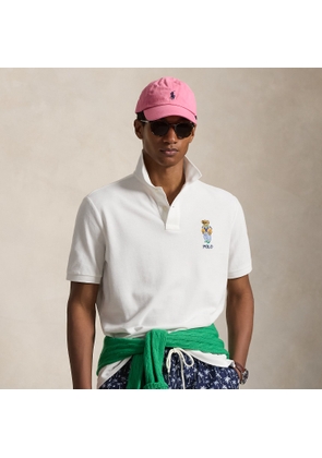 Custom Slim Fit Polo Bear Mesh Polo