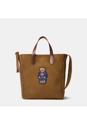 Polo Bear Roughout Suede Tote