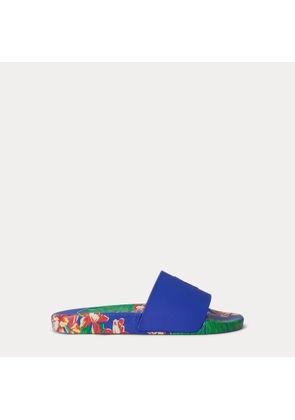 Floral-Print Slide