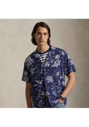 Classic Fit Polo Bear Camp Shirt