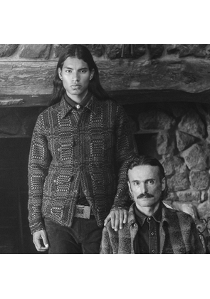 Wool-Cashmere Western Overshirt Jumper