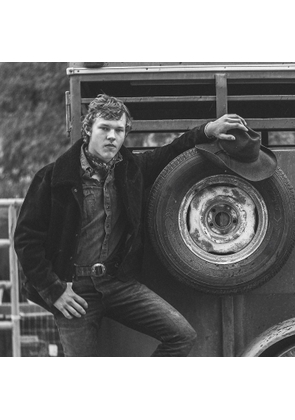 Slim Boot Distressed Selvedge Jean