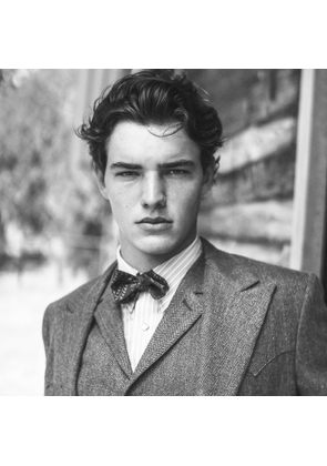 Linen-Wool Western Jacket