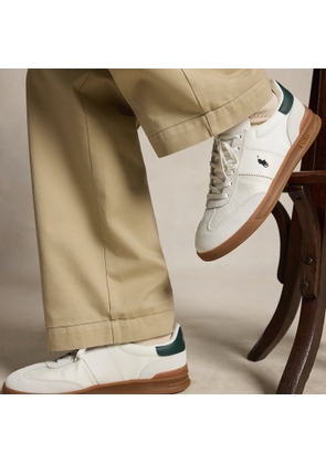 Heritage Aera Suede-Panelled Trainer