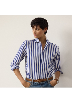 Capri Relaxed Fit Striped Cotton Shirt