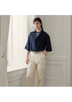 Gregory Hand-Tailored Silk Trouser