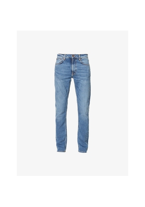 Mens Nudie Jeans Lean Dean Slim-Fit Tapered Jeans