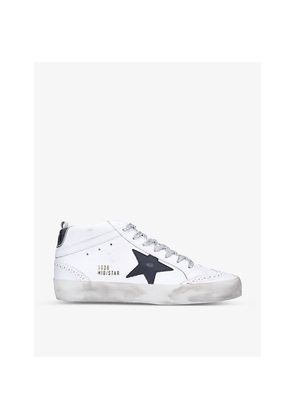 Womens Golden Goose Women's Mid Star 10238 Leather Trainers