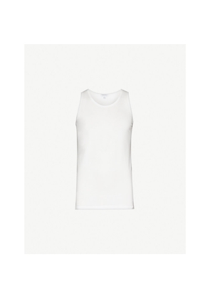 Mens Sunspel Q82 Superfine Cotton-Jersey Vest