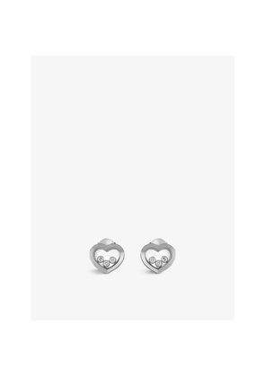 Chopard Happy Diamonds 18ct White-Gold and Diamond Earrings