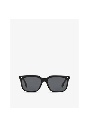 Burberry Be4337 Rectangle-Frame Acetate Sunglasses