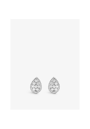 Boucheron Serpent Bohème 18ct White-Gold and 0.66ct Diamond Stud Earrings