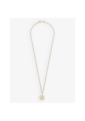 Boucheron Serpent Bohème 18ct Yellow-Gold and 1.40ct Diamond Necklace