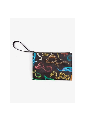 Womens Toiletpaper Loves Seletti Snakes Pouch Bag