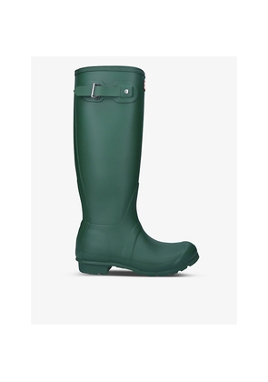 Womens Hunter Original Tall Vulcanised Natural Rubber Wellington Boots