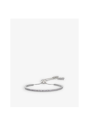 Womens Carat London Lexi Sterling-Silver and Cubic Zirconia Bracelet