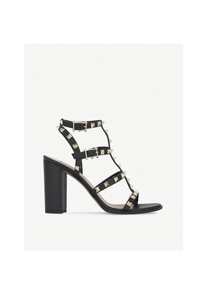 Womens Valentino Garavani Rockstud 90 Leather Heeled Sandals