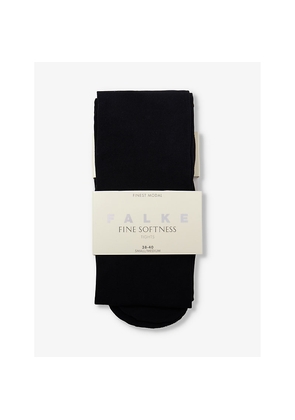Womens Falke Fine Softness Stretch-Woven Tights