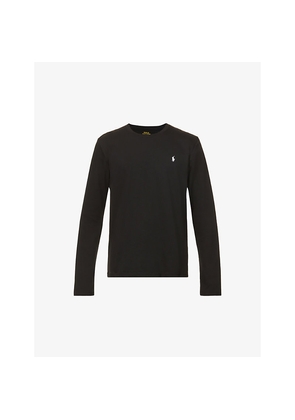 Mens Polo Ralph Lauren Logo-Embroidered Relaxed-Fit Cotton-Jersey T-Shirt