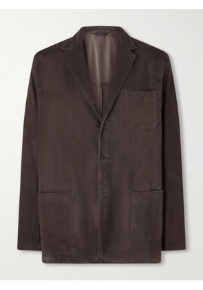 Boglioli - Suede Jacket - Men - Brown - S