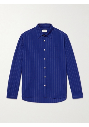 Oliver Spencer - Atlanta Cotton-Corduroy Shirt - Men - Blue - S