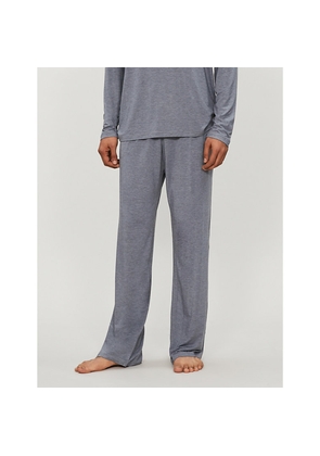 Mens Derek Rose Marlowe Stretch-Modal Pyjama Bottoms