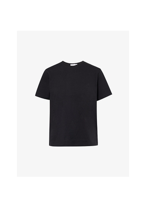 Womens Good American Heritage Regular-Fit Cotton-Jersey T-Shirt