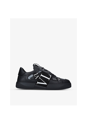 Mens Valentino Garavani Vl7N Logo-Embellished Leather Trainers
