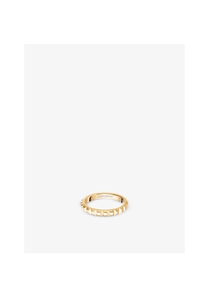 Mens Boucheron Epure 18ct Rose-Gold and 0.24ct Diamond Ring