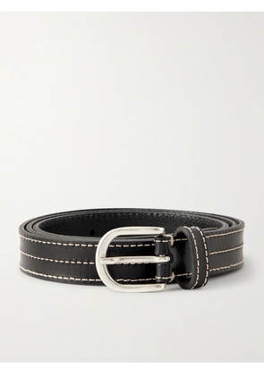 mfpen - Cipher 2.5cm Leather Belt - Men - Black