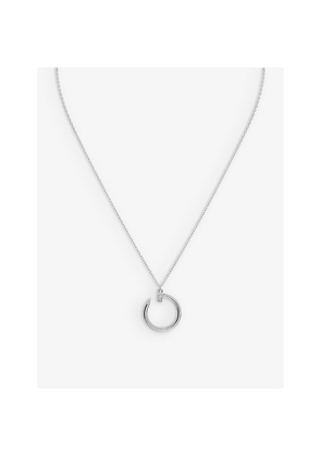 Cartier Juste Un Clou 18ct White-Gold and 0.12ct Diamond Pendant Necklace