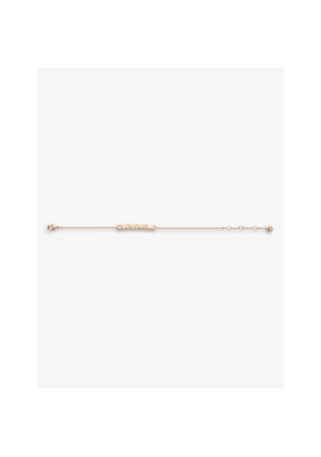 Bee De Chaumet 18ct Rose-Gold and Diamond Bracelet