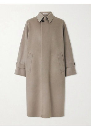 Auralee - Melton Wool Coat - Men - Gray - 3