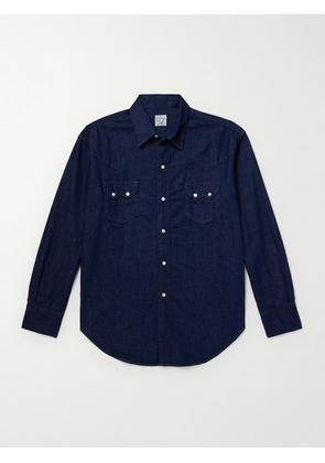 OrSlow - Denim Western Shirt - Men - Blue - 1