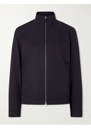 Zegna - Motorin 100cc Jersey Blouson Jacket - Men - Blue - IT 46