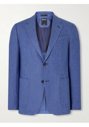 Zegna - Oasi Linen Suit Jacket - Men - Blue - IT 46