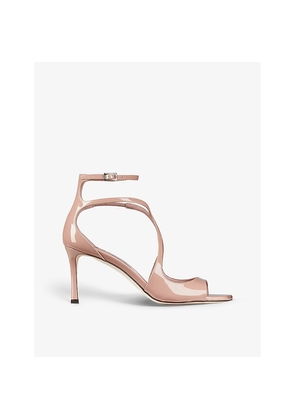 Womens Jimmy Choo Azia 75 Leather Heeled Sandals