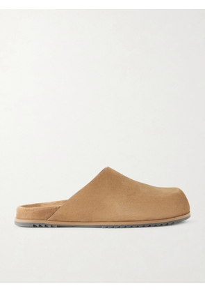 Rick Owens - Granola Suede Mules - Men - Brown - EU 40
