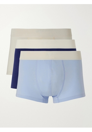 AMI PARIS - Three-Pack Stretch-Cotton Boxer Briefs - Men - Multi - S