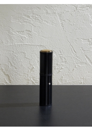 Montblanc - Meisterstück Leather and Gold-Tone Pen Pouch - Men - Black