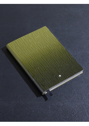 Montblanc - Large Dégradé Corteccia Sfumato Leather Notebook - Men - Green