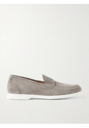 Kiton - Suede Penny Loafers - Men - Gray - EU 40