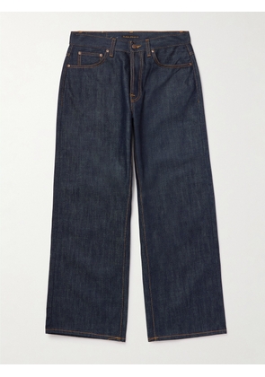 Nudie Jeans - Loud Larry Wide-Leg Organic Jeans - Men - Blue - 30W 32L