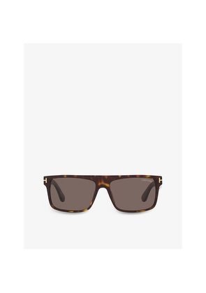 Womens Tom Ford Ft0999 Square-Frame Acetate Sunglasses